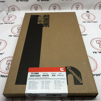 Комплект прокладок двигателя низ Cummins 4955230 QSB-6,7 - Запчасти для спецтехники